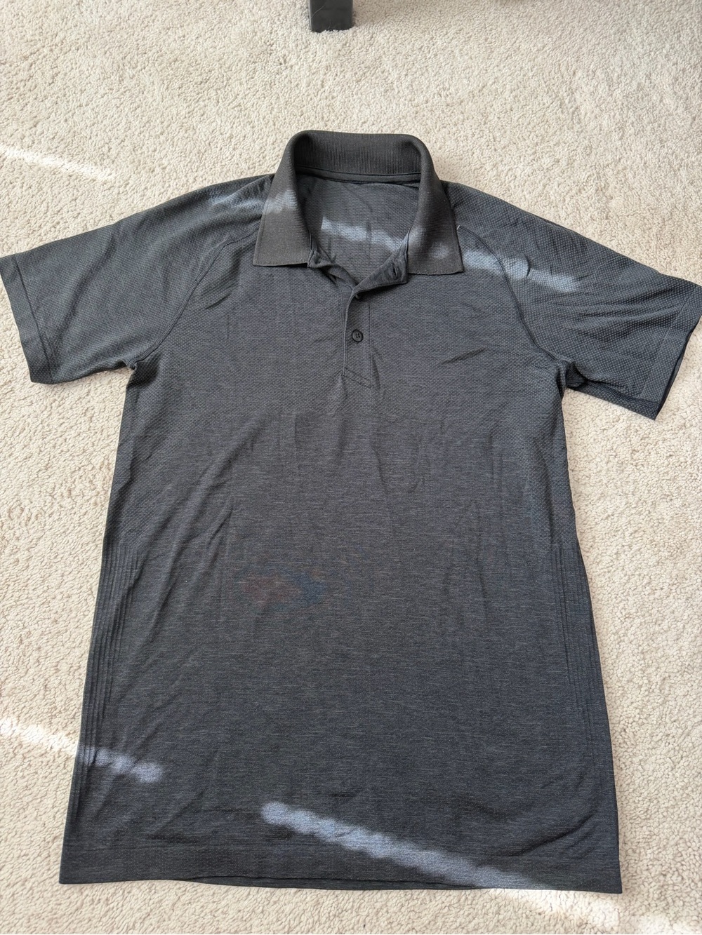Lululemon Men's Dark Charcoal Polo!